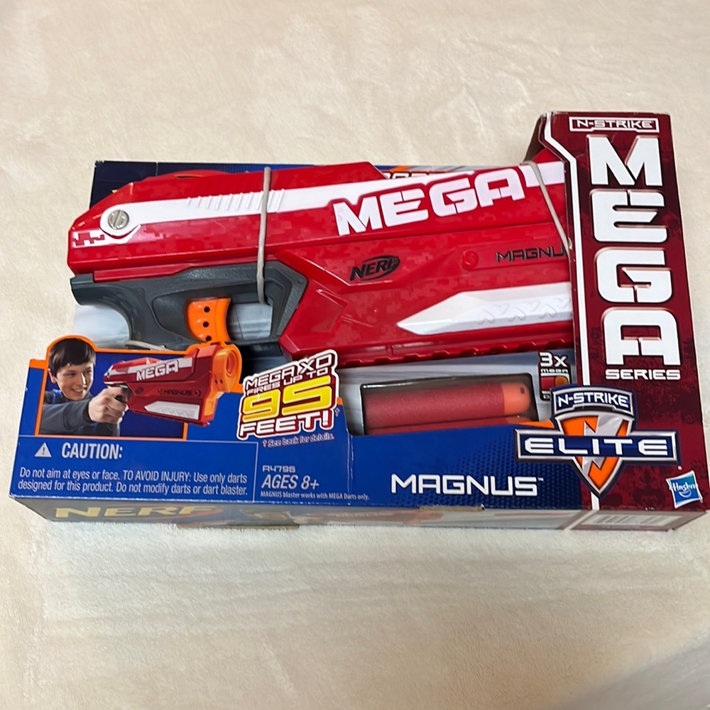 NEW NERF Toy Gun Mega Series N-Strike Elite Magnus